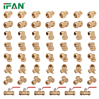 IFAN PE Kulventil i mässing